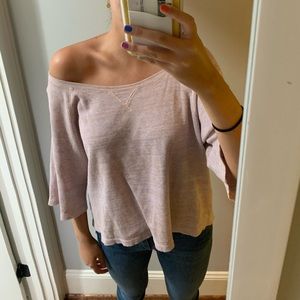 Free People Oversized Tee